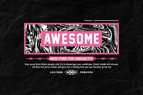 Awesome Graphic T Shirt Design: From Vector to Streetwear