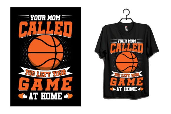 Basketball T-shirt Design Vector Graphic: A Practical Asset