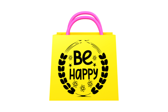 Be Happy SVG Template: Your Key to Uplifting Graphic Design