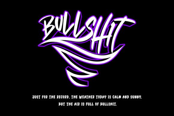 Bullshit Streetwear Graphic Design: Bold Visuals for Modern Brands