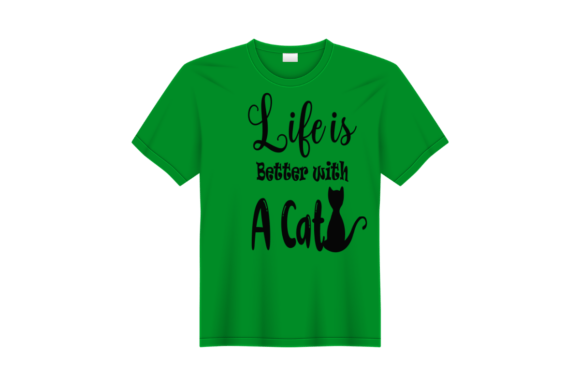 Celebrate Feline Companionship with This Charming SVG Design