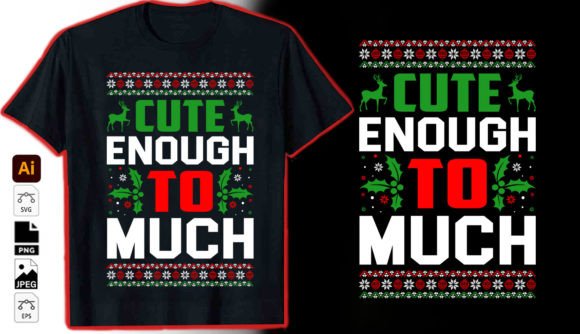 Cute Enough to Much: A Graphic Designer's Holiday T-Shirt Design Guide