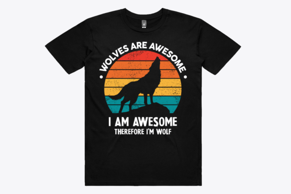 Embrace the Wild: The Vintage Wolf T-shirt, Wolf Graphic Tee