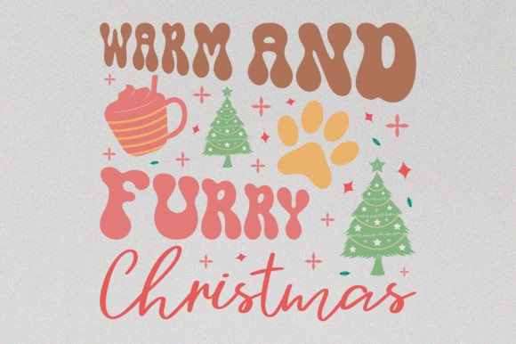 Furry Christmas Dog Sublimation Graphic: Your Festive Design Secret