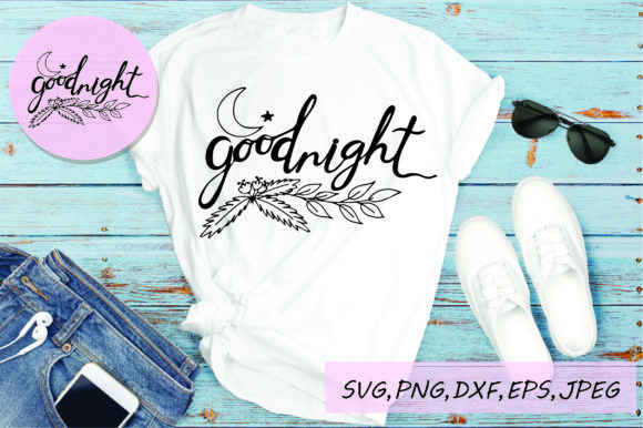 Good Night Graphic: A Modern Typeface for Cozy Branding