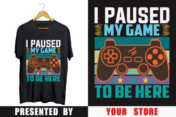 Level Up Your Merch: The Graphic Custom Gaming T-shirt Design, 4Q