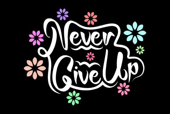 Never Give Up Streetwear: A Graphic Designer's Edge