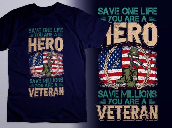 USA Soldier Graphic T-Shirt Design: Bold American Patriotism